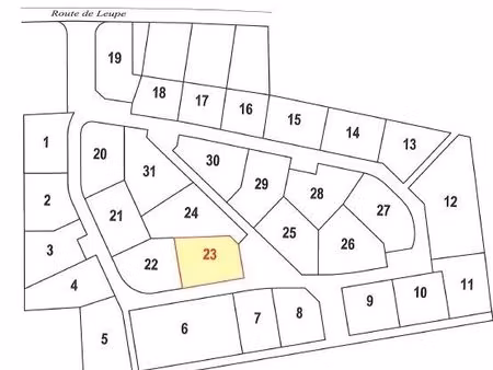 terrain - les grands champs