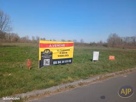 terrain 1200 m² st paul de blaye