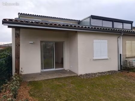 t3 duplex avec jardin et terrasse – résidence calme – lherm (31600