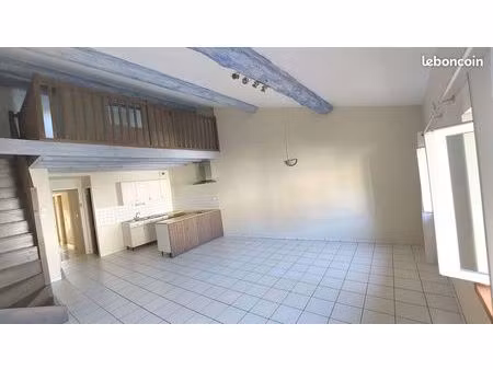 duplex t2bis au cœur de villefranche  54 m2