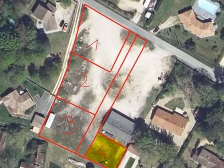 terrain constructible - lot 4 - 450m2