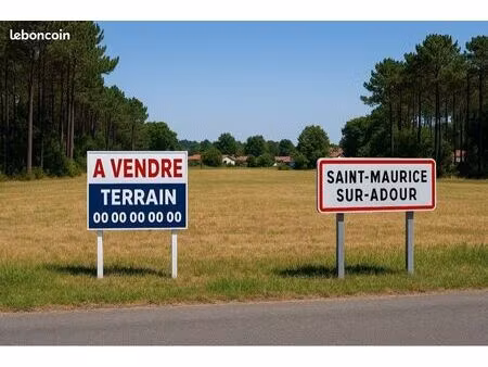 terrains à bâtir sur saint-maurice-sur-adour