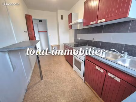 beauvais proche commodités appartement f2 avec une vue imprenable et une luminosité except