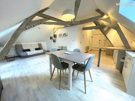 loue 2 pièces centre ville saint aignan