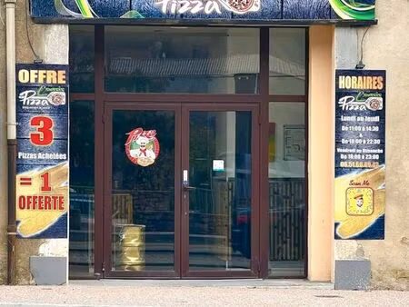 a saisir vente ou échange murs grand local pro 200m2 restaurant cafe snack tacos burger