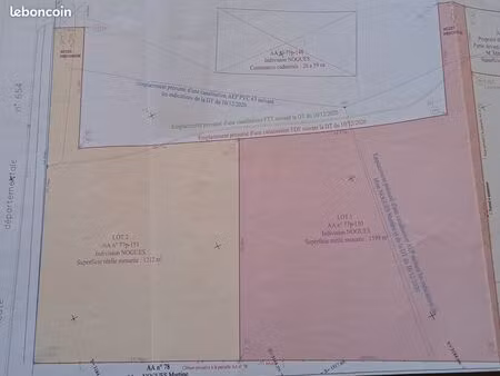 2 terrains plats secteur fleurance (gers)