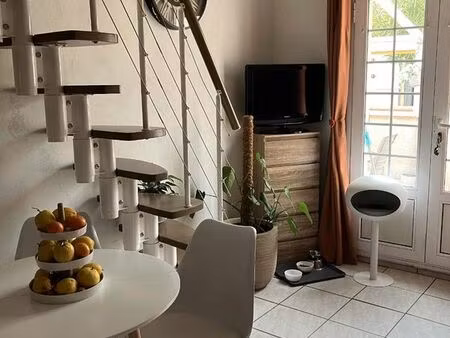maisonnette 32m2 avec terrasse 15m2 et place de parking privée sécurisée