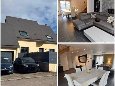 à vendre – maison 136m2 lumineuse et moderne avec jardin