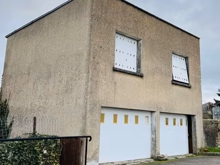 double garages avec belle vue