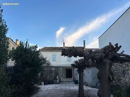 maison de village 105m2 avec garage et terrain