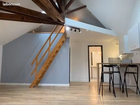 appartement t2 + mezzanine