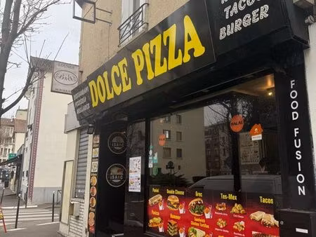 fond de commerce restaurant dolce pizza – le bourget (93)