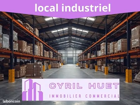 local industriel 200 m²