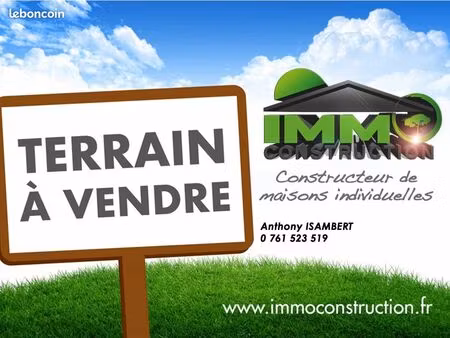 terrain 800 m² verdelais