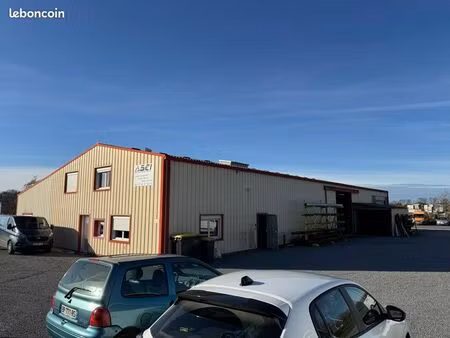 bâtiment commercial stockage hangar local garage professionnel