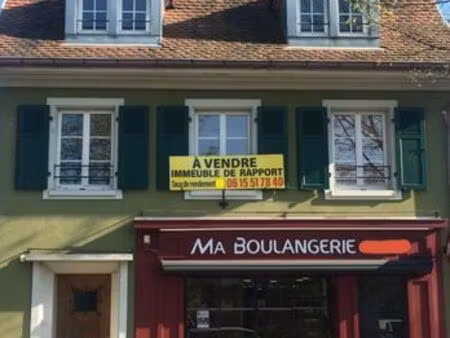 à vendre – murs commerciaux loués – excellent rendement – alsace (secteur mulhouse)