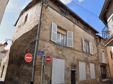 st rambert  immeuble dans maison historique du xivème  possibilité 3 appartements+ cour  à