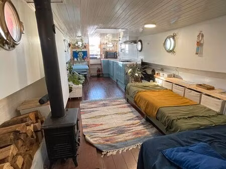 urgent péniche tjalk - bordeaux