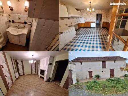 ancienne ferme avec 2 longères