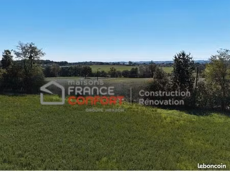 terrain 1 000 m² escalquens