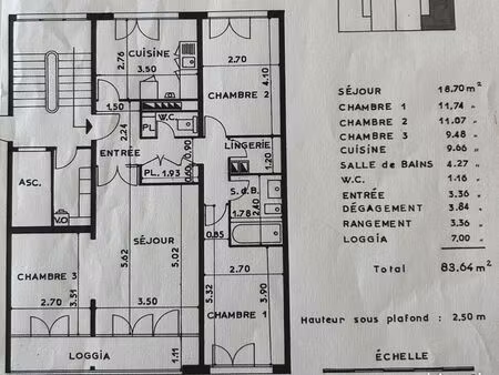 appartement 4 pièces / 94400 vitry-sur-seine  plateau