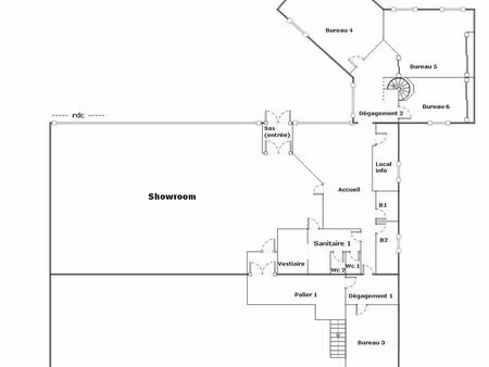 bureaux et batiment industriel  locaux d'activité  local commercial  1320m² chaingy