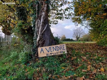 vente terrain à construire