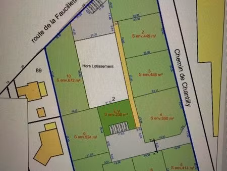 terrain à bâtir