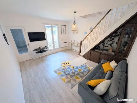 duplex au vésinet (8 min rer a) – 48m² au sol / 35.44m2 carrez