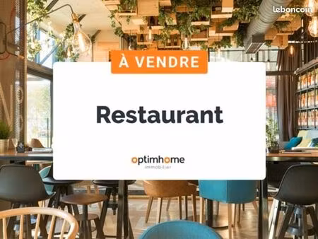 fonds de commerce restaurant 400 m²