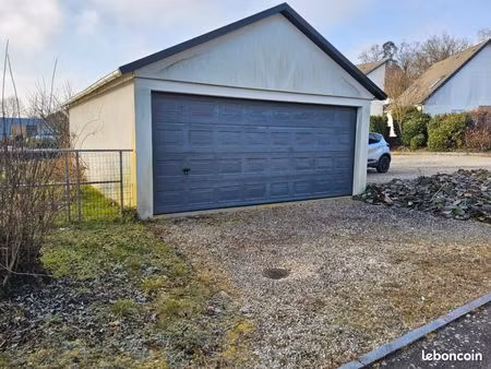 structure de garage métallique sibau  à vendre. démontable préfabriqué  bon état  dimensio