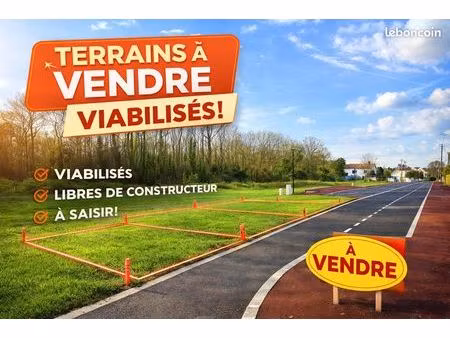 terrain constructible permis accepte noiseau