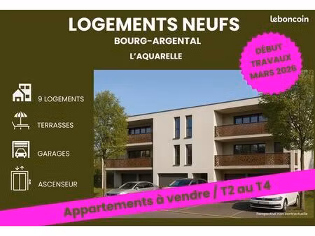 appartements - bourg-argental