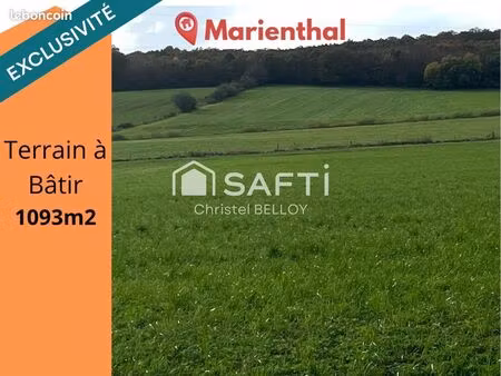 terrain 1093 m² barst