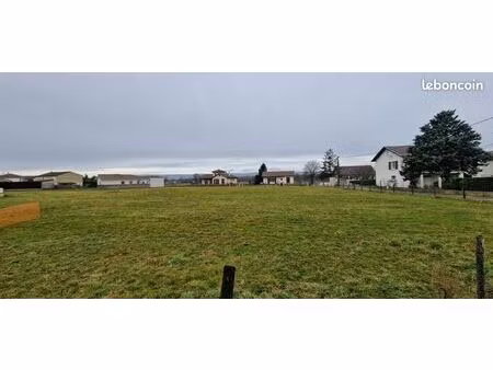 terrain 1018 m² cuzieu