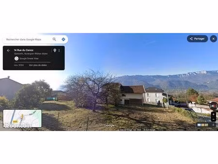 terrain constructible 610m2 - goncelin