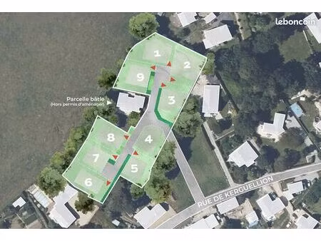 terrain 466 m² elven