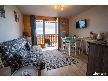 joli studio - centre station - vue lac - thollon