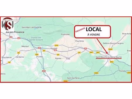 local 148 m² saint maximin la sainte baume