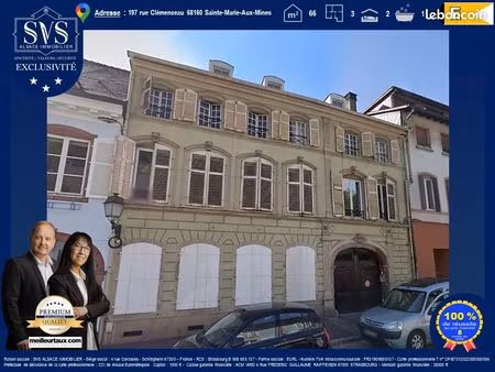 appartement 3 pièces 66 m²