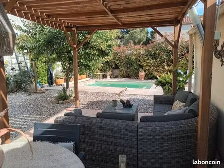 maison plain-pied avec piscine