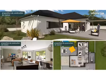 terrain 798 m² locqueltas