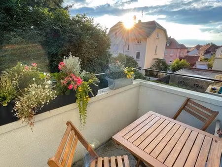 appartement f3 de 78m2 balcon  parking  cave