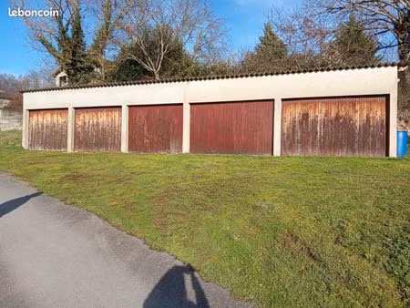 lot garage + terrain