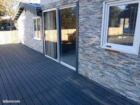 terrain de loisirs viabilisé avec beau chalet