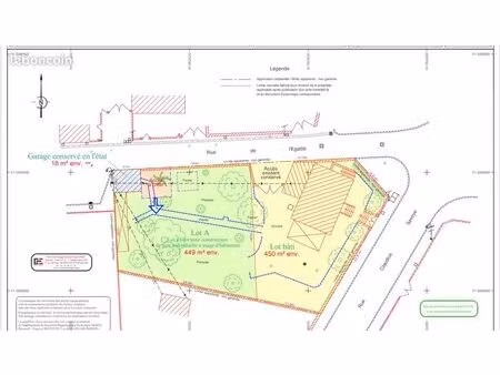 terrain à bâtir centre villefranche sur saône