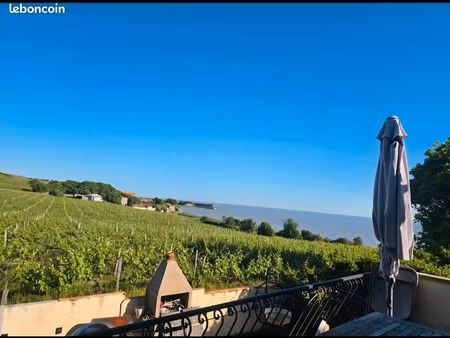 ◊ barzan-plage – vue estuaire & vignes – villa d’exception