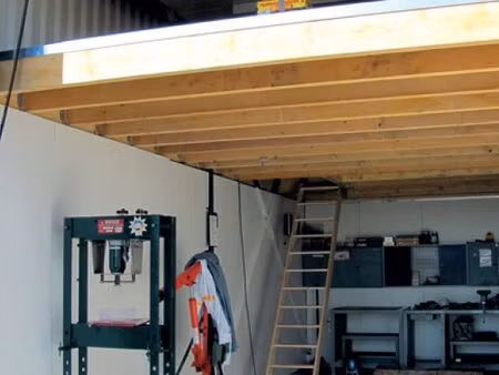 garage  entrepôt de stockage 35 m2 + mezzanine