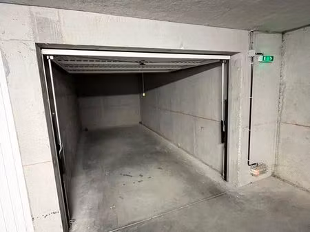 garage box en sous sol