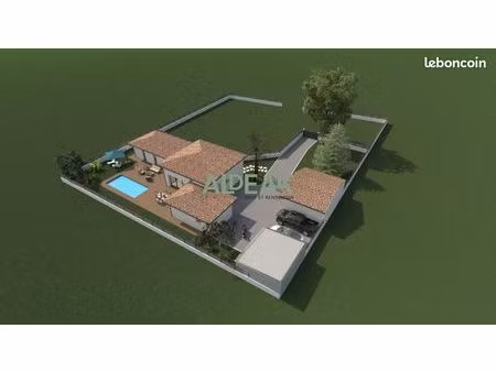 terrain 1000 m² boucau